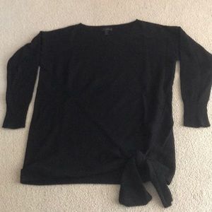 JCrew oversized black sweater size S